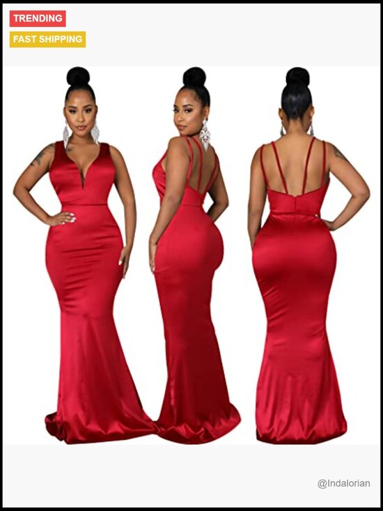Polyester and Spandex One Shoulder Bodycon Formal Dress Mermaid Floor Length - Picture 7 of 7